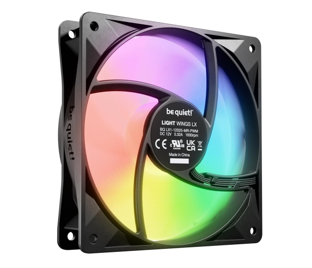 BE QUIET! Light Wings LX 120mm PWM Triple Pack 3x120mm - 1287584 - zdjęcie 3